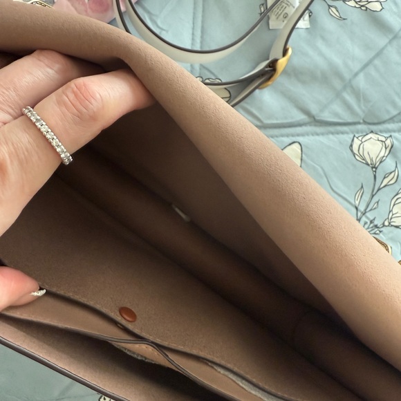 Runway Coach White Soft Chain Tabby Shoulder Bag 35 NWT - Picture 3 of 13